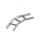 Угол лестничный горизонтальный 45 гр. 50х600х1,2 мм INOX304 N КМ-профиль