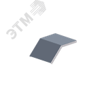 Крышка лотка монтажного углового 45 вниз ЛР45Н.200.15.250.1,5.1