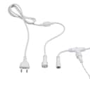 Гирлянда светодиодная Занавес 2х3м 600 LED ТЕПЛЫЙ БЕЛЫЙ белый ПВХ IP65 эффект мерцания 230В соединяется NEONNIGHT нужен шнур 3035001 235366