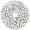 Круг алмазный гибкий шлифовальный АГШК (липучка), влажное шлифование, 125 мм, Р3000 FIT