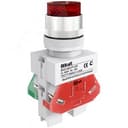Кнопка ABLFP 22мм красная LED 24В AC/DC ВK-22
