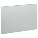 Стенка задняя для шкафа WE 9U шириной 600мм серая