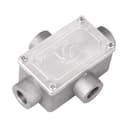 Коробка ответвительная алюминиевая, 4 ввода, М20х1,5 ,IP55, 118х83х42мм 6430-20