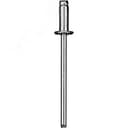 Заклепки стальные 4.0X10 мм, 50 шт, Профессионал