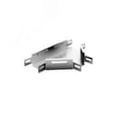 Угловой соединитель Т-образный к лотку 100х50, толщина 1,0 мм, Сендзимир цинк