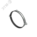 Хомут для воздуховодов с изоляцией с гайкой М8 для труб d 224 мм