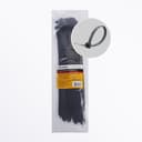 Хомут нейлоновый STEKKER NYCT36300 36x300 мм d пучка max 80 мм нагрузка 18 кг черный упаковка 100 шт 32782