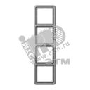 Рамка 4 поста универсальная серая JUNG