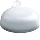 Светильник светодиодный ДБП-12w с оптико-акустическим датчиком 4000K 900Лм круглый пластиковый IP54 белый