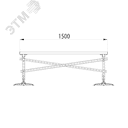 Опорная конструкция для установки оборудования TECHNORAPTOR FOOT 1200х1500