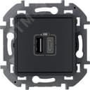 Зарядное устройство с двумя USB разьемами A C 240В/5В 3000мА INSPIRIA антрацит