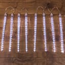 Гирлянда светодиодная Сосульки 230В комплект 8 шт х 42 см 36x8 LED не соединяются 256415