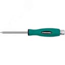 Отвертка стержневая крестовая, ударная, силовая под ключ, PH2х100