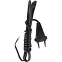 Шнур сетевой с вилкой ШВВП 2х0,5 черный 1,7 м 99928146 УПП-5 ВОС г.СПб