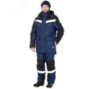 Костюм мужской утепленный Брансфилд с пк цв. синий-черный р. 96-100/182-188