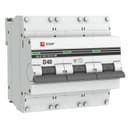 Автоматический выключатель 3P 40А (D) 10kA ВА 47-100 EKF PROxima (mcb47100-3-40D-pro)