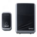 Звонок беспроводной радиус действия 150 м,  черный с серебристым  UDB-017W-R1T1-38S-150M-BL/SL