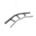 Угол лестничный горизонтальный 45 гр. 100х600х1,2 мм LGL45-100-600-1.2 КМ-профиль