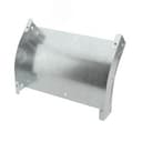 Угол вертикальный внешний 45 градусов 35х400, в комплекте с крепежными элементами и соединительными пластинами, необходимыми длямонтажа, цинк-ламельный