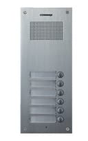 Вызывная аудиопанель DR-6UM на 6 абонентов (врезная) Commax 