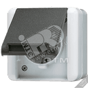 Розетка штепсельная SCHUKO 16А 250V с защитой от детей накладная IP44