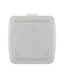 Розетка 1-м ОП Nata 16А IP20 с заземл. с защ. крышкой керамика бел. LEZARD 710-0200-123