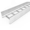Лоток лестничный 200х400 L3000 2 мм усиленный кабельрост СОЭМИ
