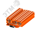 Клемма TC 1-2 пружинная, сечение 6 мм. кв., оранжевая