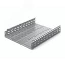 Металлический лоток перфорированный 400х80х3000, толщина 1,0 мм, Сендзимир цинк