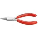 Круглогубцы захватные прецизионные L-125 мм хромированные обливные рукоятки