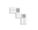Соединитель угловой L для светодиодной ленты 5050 1224V 4 конт GS6701 10шт Ambrella Light GS6701