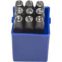 Клейма цифровые арабские, шрифт 8мм