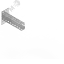Консоль с опорой  60х40 основание 150 s: 4 мм  П-образная