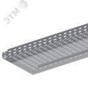 Лоток перф. 600х100х3000 0,7 мм быстрый монтаж