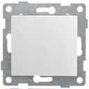 Выключатель одноклавишный Bravo 2-х полюсный, механизм, 10А, 250В, белый GUSI Electric