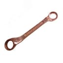 Ключ накидной двусторонний 50х55 омедненный 996276 Hortz