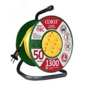 Удлинитель ТМ Союз силовой на катушке с 4 гнезда 1300 Вт 50м