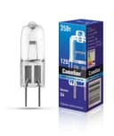 Лампа галогенная JC 35Вт 12В капс. g4 Camelion 2169