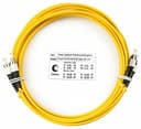 Шнур оптический SM 9/125 duplex FC/FC (5 м) Cabeus FOP(D)-9-FC-FC-5M