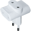 Разветвитель 3 гнезда без заземления NAD-FT-3X-WH