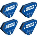 Набор 4 шт угольники магнитные для сварочных работ УМ-3 до 4 кг ЗУБР