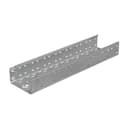 Лоток листовой перфорированный 200х100 L3000 сталь 0.7мм «БЫСТРЫЙ МОНТАЖ ПЛЮС» LPplus100-200-0.7-3000 оцинк. КМ PL0272