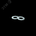 Шайба зубчатая М10 DIN 6798 A (упак. 200 шт)