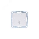 VESNA Кнопка звонка белый