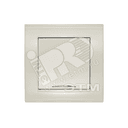 Выключатель Бриллиант одноклавишный с подсветкой слоновая кость