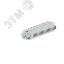 Клемма TB 1-1 с бок. подключ. с крепеж.фланцами, сечение 1,5 мм. кв., светло-серая SUPU