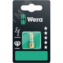 Бита биторсионная 867/1 BDC TORX SB алмазное покрытие хвостовик 1/4 C 6.3 TX 15X25 мм с держателем-еврослот WE-134375 WERA
