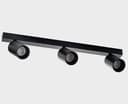 Светильник накладной ITALLINE GU10 3x9W DANNY E3 black