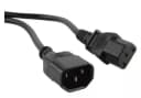 Кабель питания Hyperline PWC-IEC13-IEC14-1.8-BK