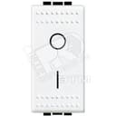 LivingLight Выключатель двухполюсный 16AX белый